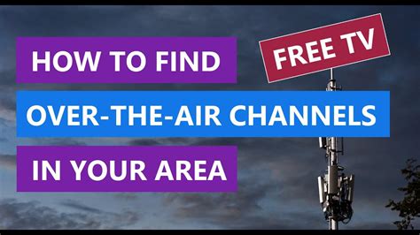 View a Map of local broadcast towers and technical. . Ota channels near me